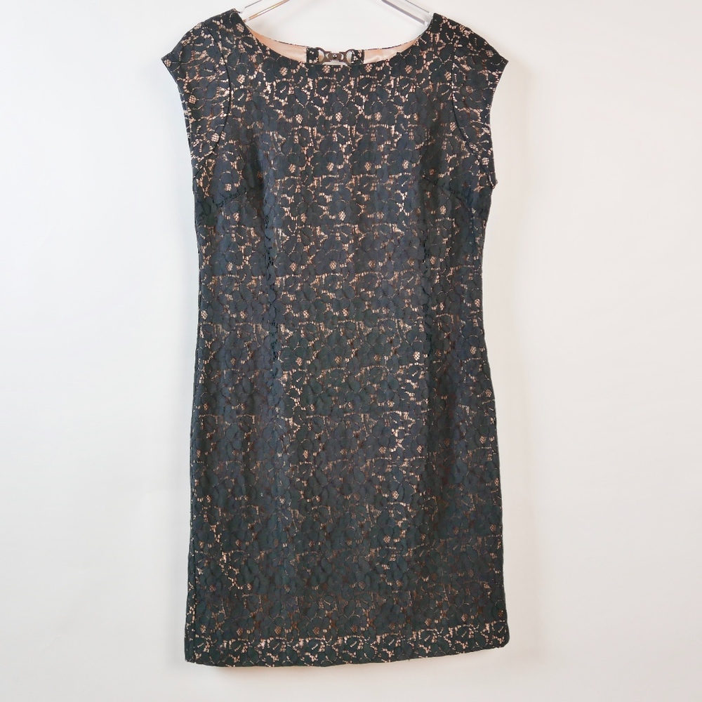 LBD !! by GEORGIOU in Floral Lace w/an Open Back